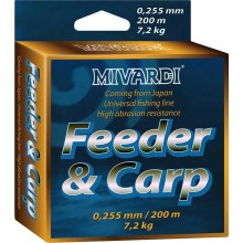 MIVARDI - Vlasec Carp & Feeder 0,185 mm 200 m